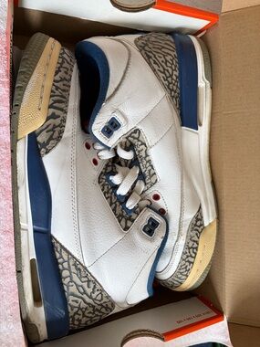 🔥 Air Jordan 3 Retro GS “True Blue” (2016) | Rare OG Classic | Size 6.5Y / 8W